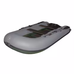 Надувная лодка ПВХ Flinc BoatMaster 310T, пайол фанерный, серый
