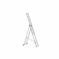 Лестница складная, 3 секции, 9 ступеней, 5.9 м