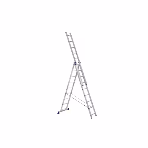 Лестница складная, 3 секции, 9 ступеней, 5.9 м