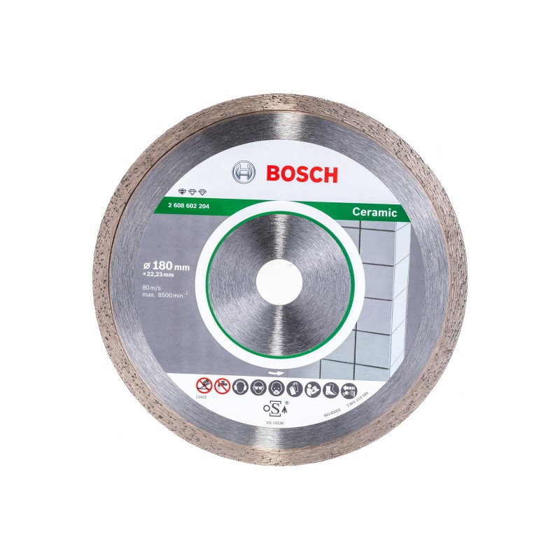 Диск алмазный cегментный BOSCH 2608602204, 180х22 мм