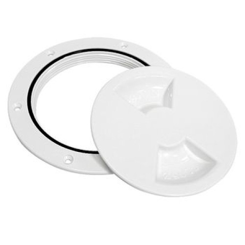 Люк смотровой 710127, 150 мм, белый