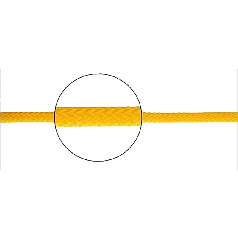 Линь плавающий 6 мм х 25 м, желтый