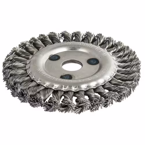 Кордщетка радиальная витая 150*22,2мм ПРАКТИКА