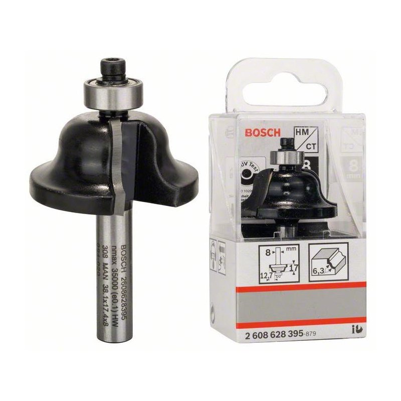 Фреза кромочная Bosch 2608628395, D=38,1 мм