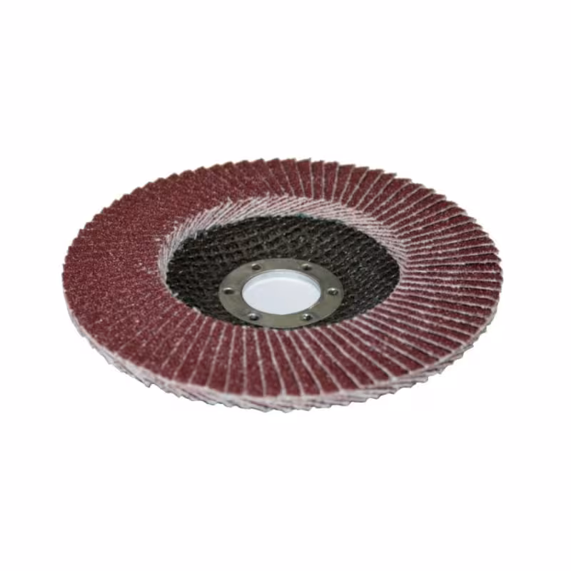 Круг лепестковый торцевой Практика 125мм Р80