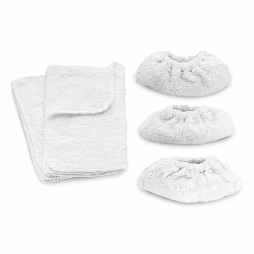 Обтяжки + салфетки для пароочистителей Karcher, 5 шт.