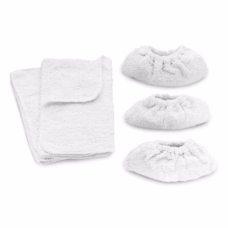 Обтяжки + салфетки для пароочистителей Karcher, 5 шт.