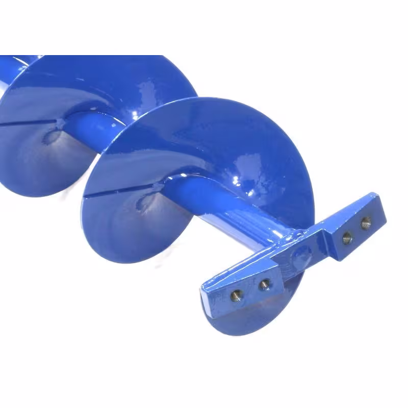 Ледобур ручной Волжанка Nero Mini 130Т, синий