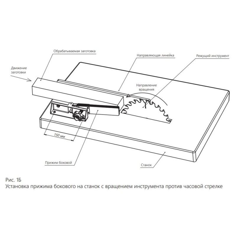 Устройство прижимное боковое Belmash SC-01