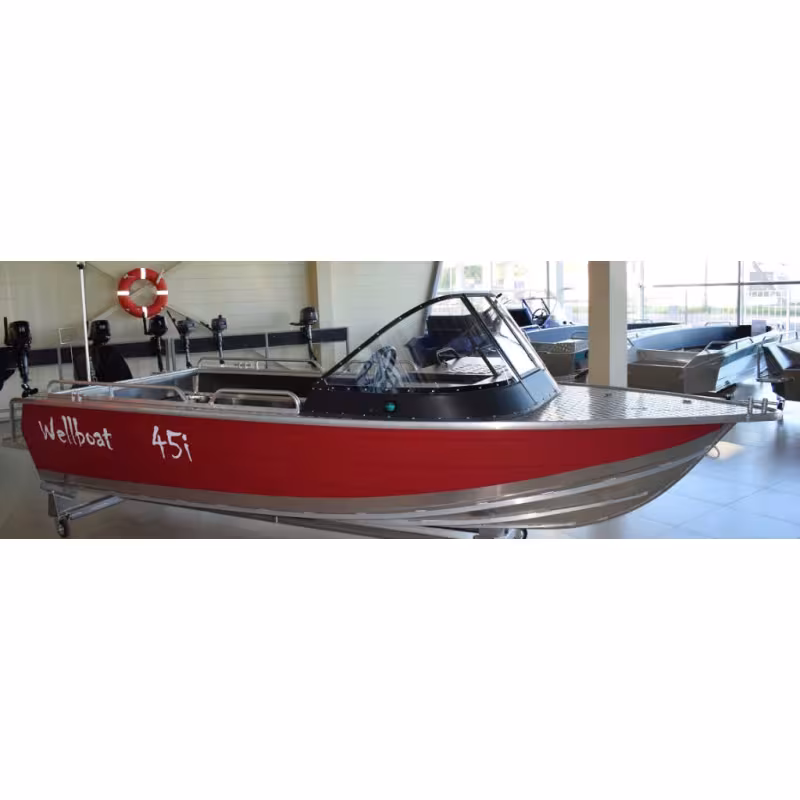 Лодка алюминиевая Wellboat 45 iS