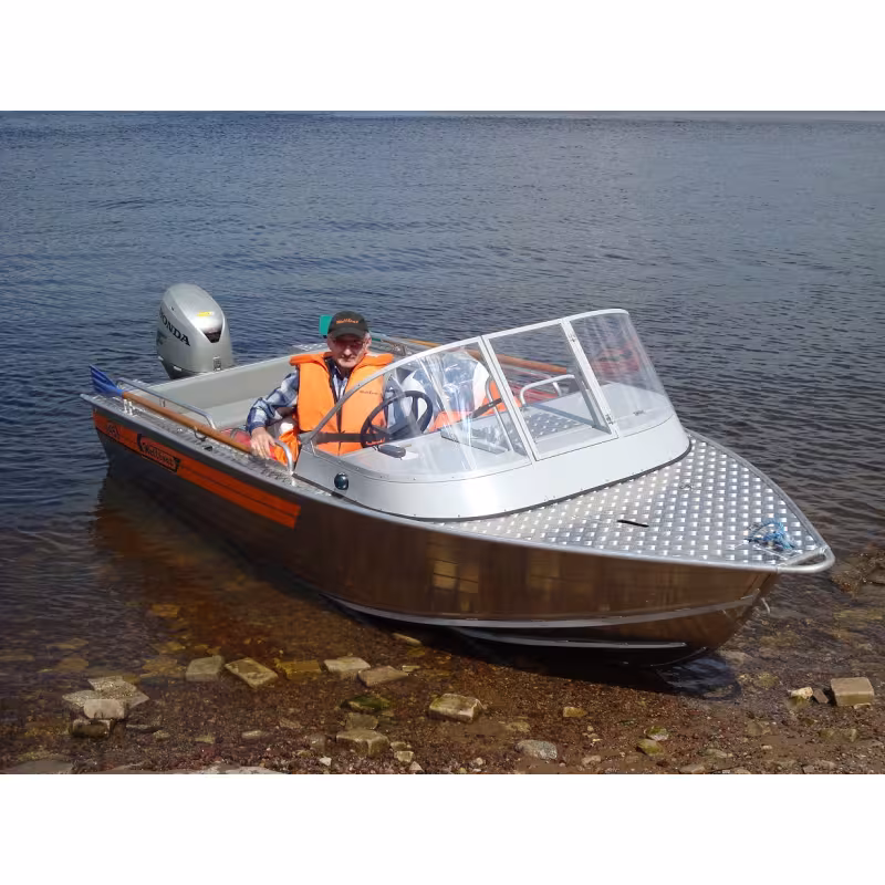 Лодка алюминиевая Wellboat 45 iS