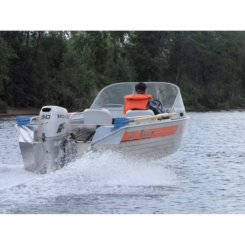 Лодка алюминиевая Wellboat 45 iS