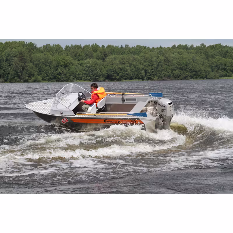Лодка алюминиевая Wellboat 45 iS