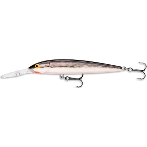 Воблер суспендер (нейтральный) Rapala Downdeep Husky Jerk DHJ10-S, 100 мм, 11 г, цвет S