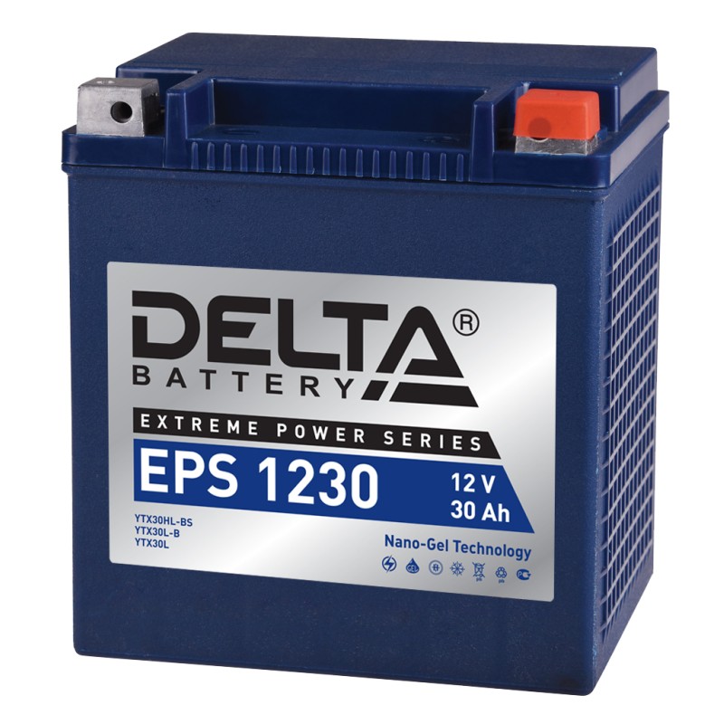 Аккумулятор Delta EPS1230, 30Ah, 12V