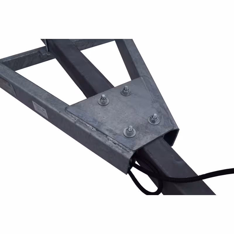 Прицеп лодочный одноосный Трейлер 82944С Дельфин 5.5, Оптима, ложементы