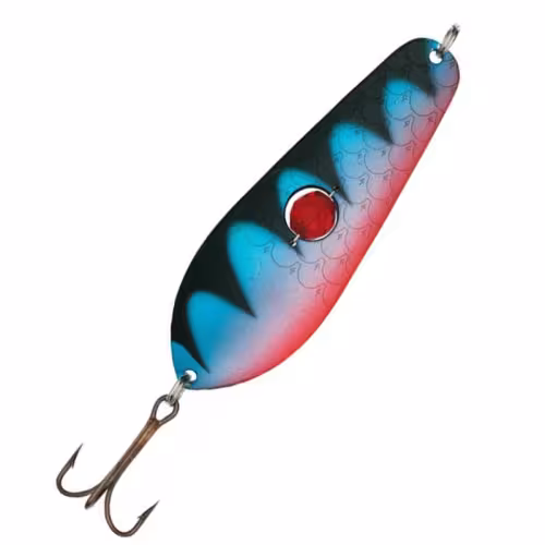 Блесна Kuusamo Rasanen 90/28 (бусинка) FR/BLU-S