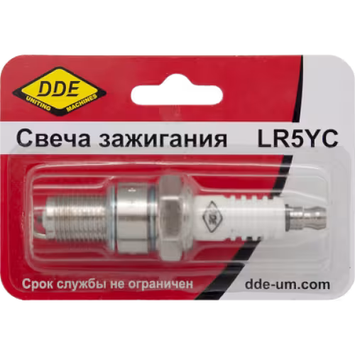 Свеча зажигания DDE LR5YC (аналог NGK BPR6ES)