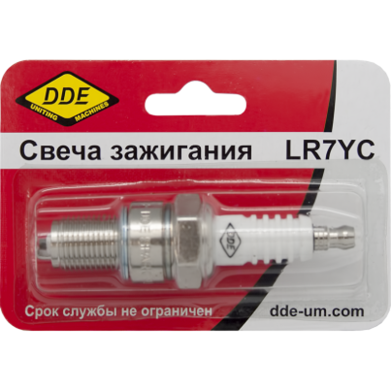 Свеча зажигания DDE LR7YC (аналог NGK BPR7ES)