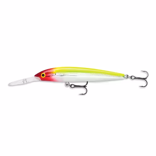 Воблер суспендер (нейтральный) Rapala Downdeep Husky Jerk DHJ12-CLN, 120 мм, 15 г, цвет CLN