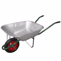 Тачка садовая одноколесная Техпром WB6203, 65 л