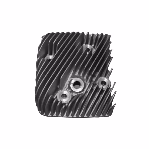 Головка цилиндра на снегоход Буран 160500008, левая, 4-х канальная