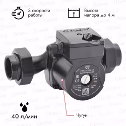 Насос циркуляционный AQUARIO AC 324-180A