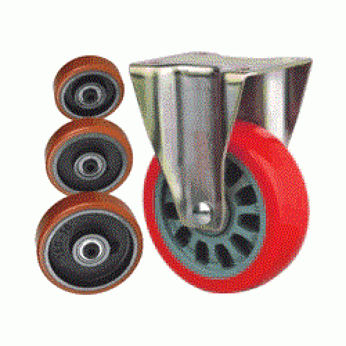 Колесо с рамой Lema FC1-TRU-125-180-6 D=125mm,Q=18