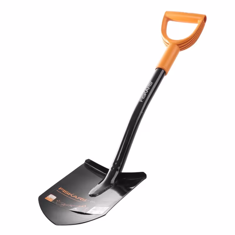 Лопата штыковая укороченная Fiskars Solid 1026667