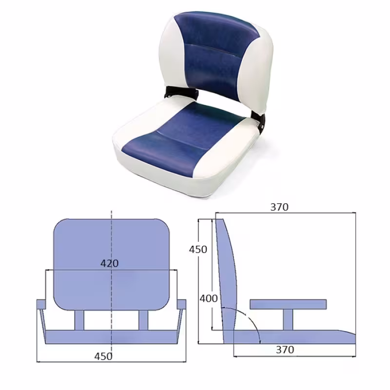 Сиденье мягкое раскладное Easterner C12509W/L