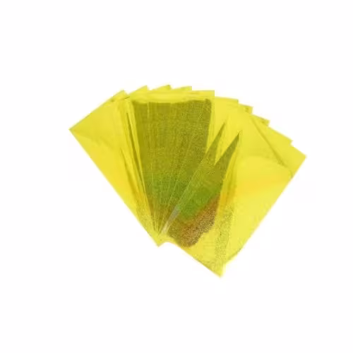 Наклейка голографическая желтая (65 см) Strike Pro