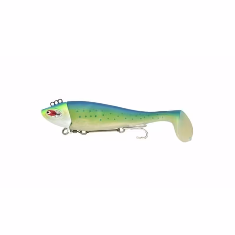 Джиг головки с силиконом Pro Hunter Mullet Shad Jig, 350g (Green mullet)