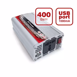 Автоинвертор 12>220 В, 400 Вт, AVS A80684S