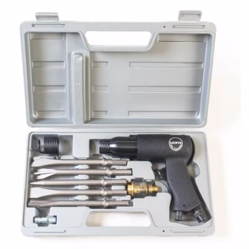 Пневмозубило с набором оснастки Licota PAH-20002HK