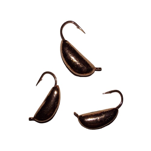  Мормышка «Банан» с ушком (5гр.) медь