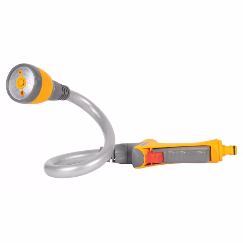 Пистолет поливочный на гибком шланге Hozelock Flexi Spray Plus, 4 режима