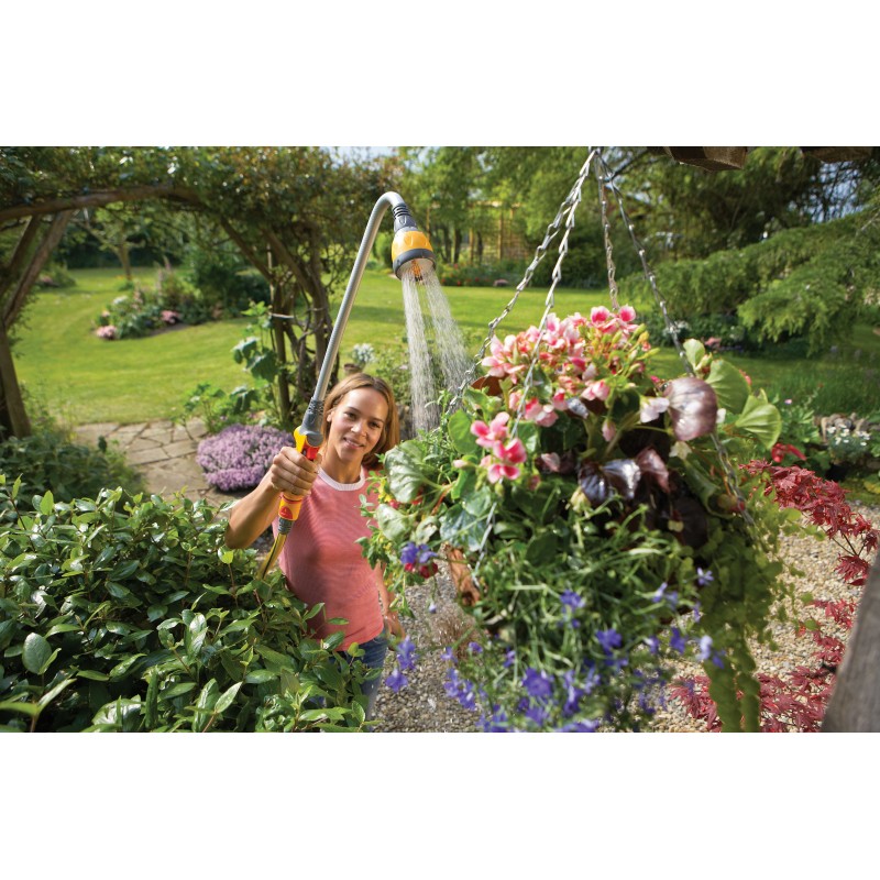 Пистолет поливочный на гибком шланге Hozelock Flexi Spray Plus, 4 режима