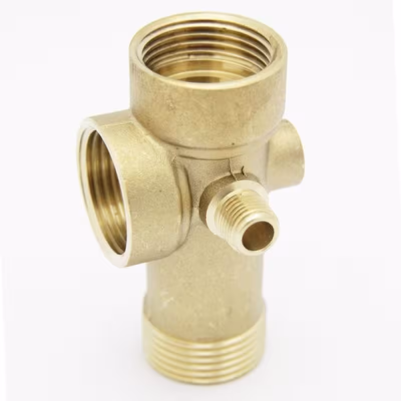 Штуцер AQUARIO 5-ти выводной (латунь)