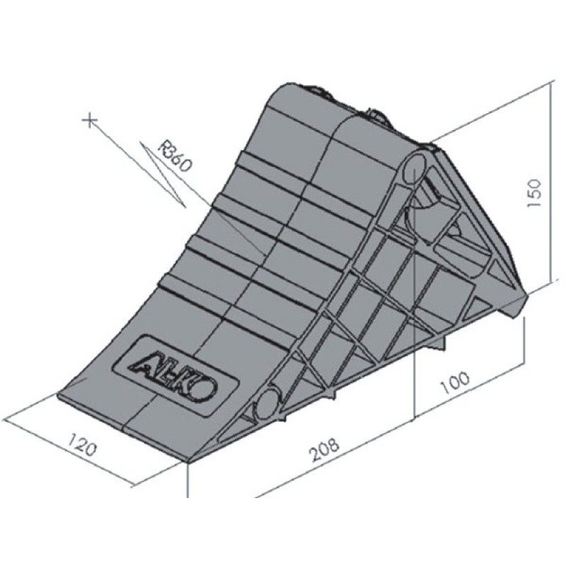 Упор (башмак) противооткатный AL-KO UK 36 K 1213985