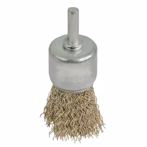 Кордщетка для дрели кистеобразная мягкая 30мм Практика