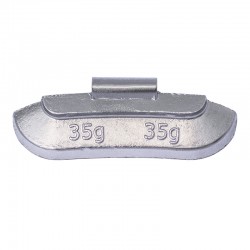 Грузики балансировочные для стальных дисков Clipper 0235, 35 гр (100 шт.)