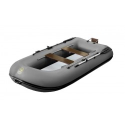 Надувная лодка ПВХ Flinc ВoatМaster Самурай 300SA, Airdeck, серый