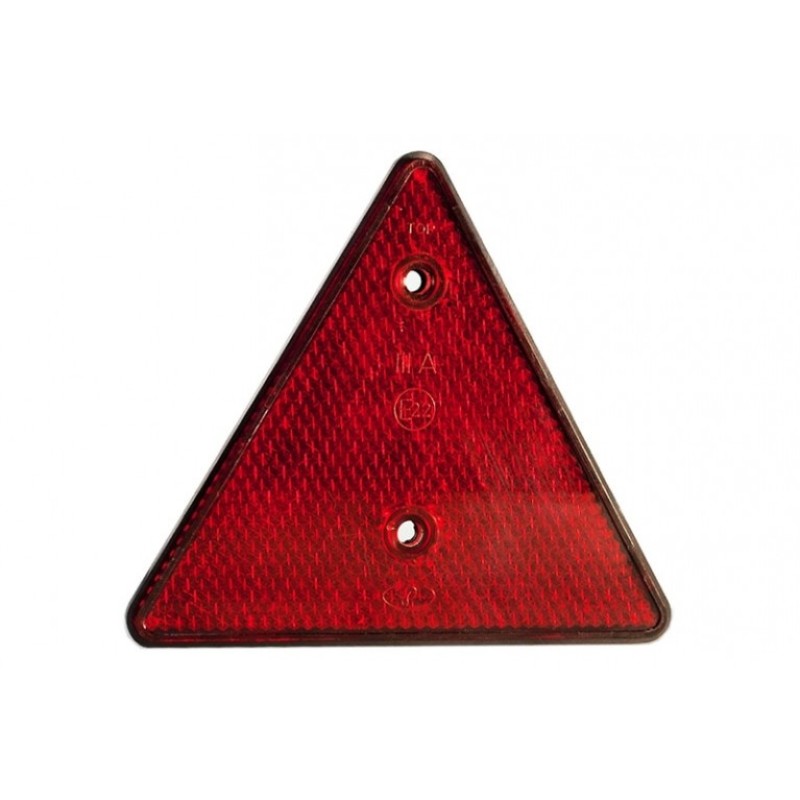 Светоотражатель треугольный DOB-031, красный