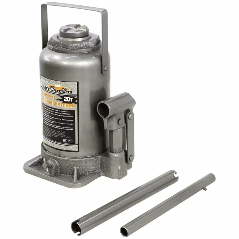 Домкрат бутылочный гидравлический Автостоп AJ-020, 20 т