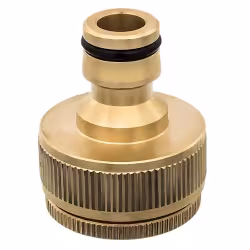 Штуцер для шланга Quattro Elementi, внутренняя резьба 3/4" и 1" - БРС папа