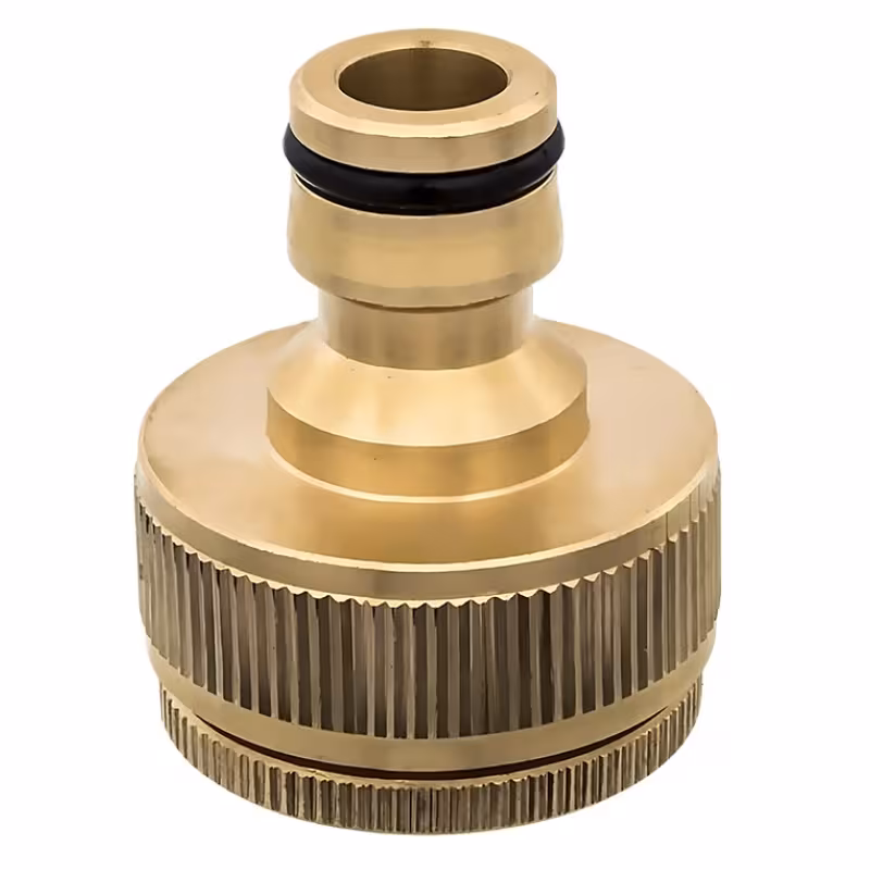 Штуцер для шланга Quattro Elementi, внутренняя резьба 3/4" и 1" - БРС папа