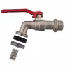 Кран водозаборный шаровый Quattro Elementi, 1/2"