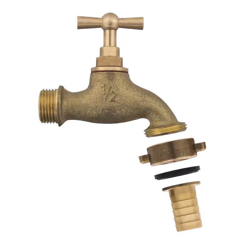 Кран водозаборный вентильный Quattro Elementi, 1/2"