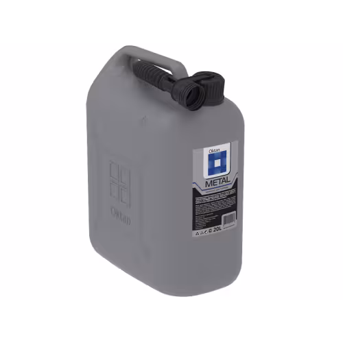 Канистра пластиковая для топлива Oktan, серый, 20 л