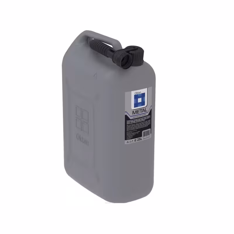 Канистра пластиковая для топлива Oktan, серый, 25 л
